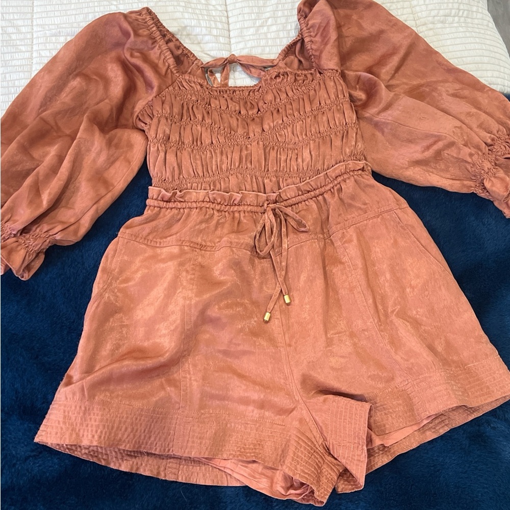 Free People Pink Romper